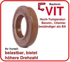 Simmerringe Bauform VIT Simmerringe Bauform VIT